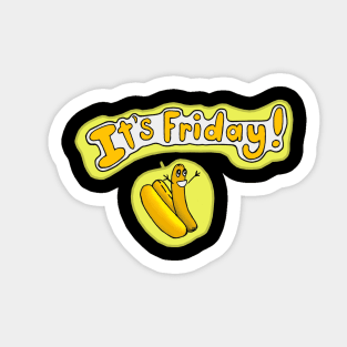 It's Friday, Discordian Hot Dog Sticker